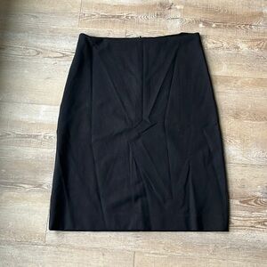 Everlane size XL black pencil skirt.